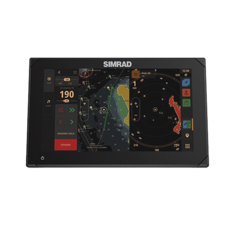 Pantalla táctil multifunción NSX 3009 cuenta con mapa base global sonda de 1 kW antena GPS interna  conexiones remotas  WiFi y Bluetooth