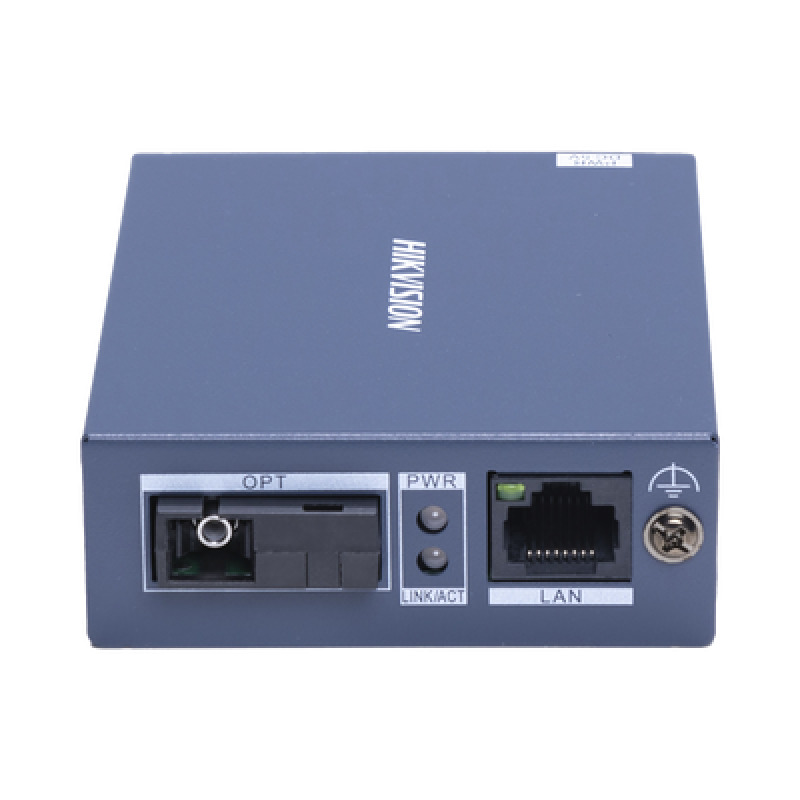 Convertidor Fibra Óptica Monomodo RX / 1 Puerto SFP SC 100 Mbps / 1 Puerto RJ45 10/100 Mbps / HASTA 20 KM / Plug and Play