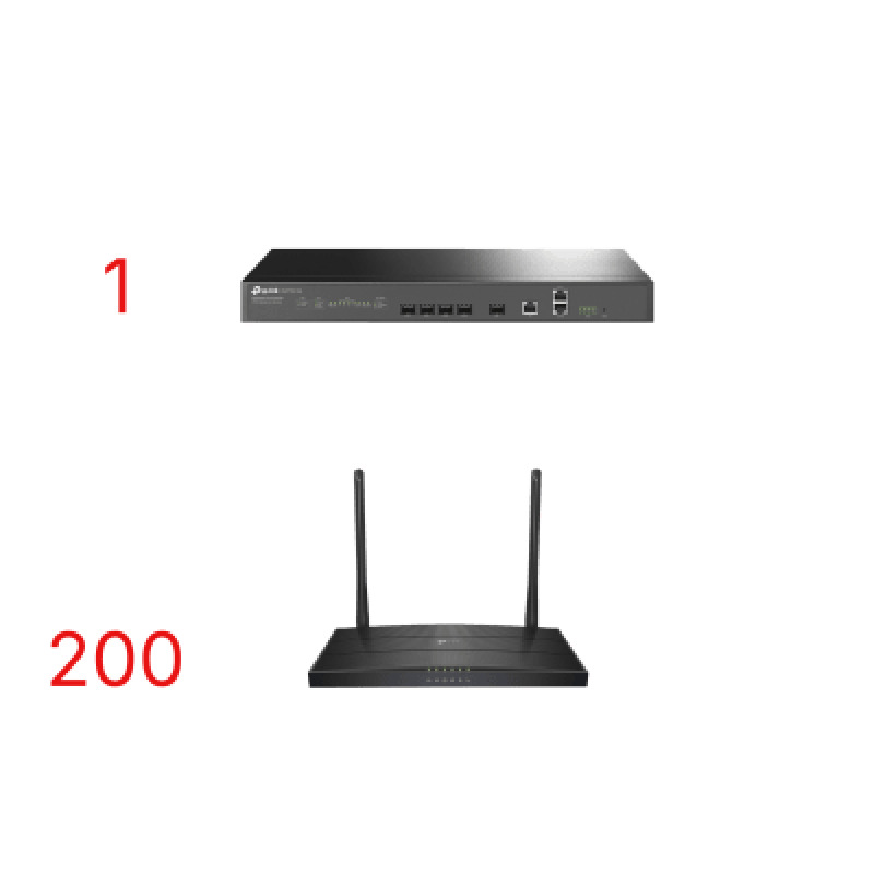 Kit para ISPs / OLT DSP700104 con Paquete de 250 ONUs Modelo XN020G3