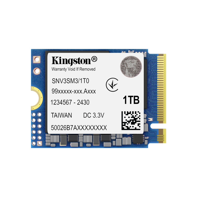 1TB NV3 M.2 2230 NVMe x4 22x30x2.3mm Up to 4000MB/s