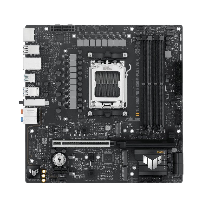 ASUS TUF GAMING B850M-PLUS WIFI AMD B850 Enchufe AM5 Micro ATX