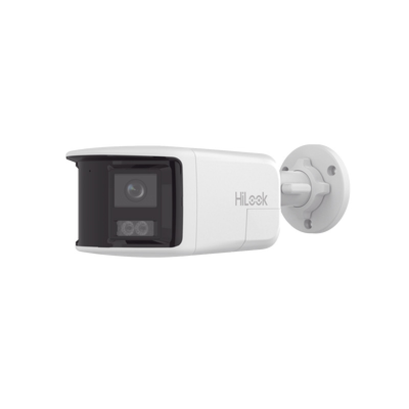 Dual Light Bala IP 8 Megapixel / Imagen Panorámica 180/ PoE / Micrófono y Bocina Integrado / Exterior IP67 / Audio Bidireccional / Alarma Visual y Auditiva Integrada / Smart Supplement Light / Micro SD 512 GB