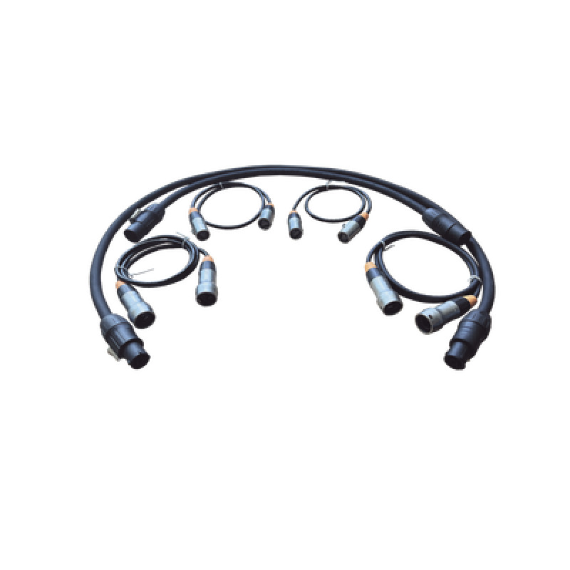 Kit de Cables de Interconexión para Paneles LED de Exterior / Datos y Corriente / Compatible con Familia CD1AAB y CD2APA