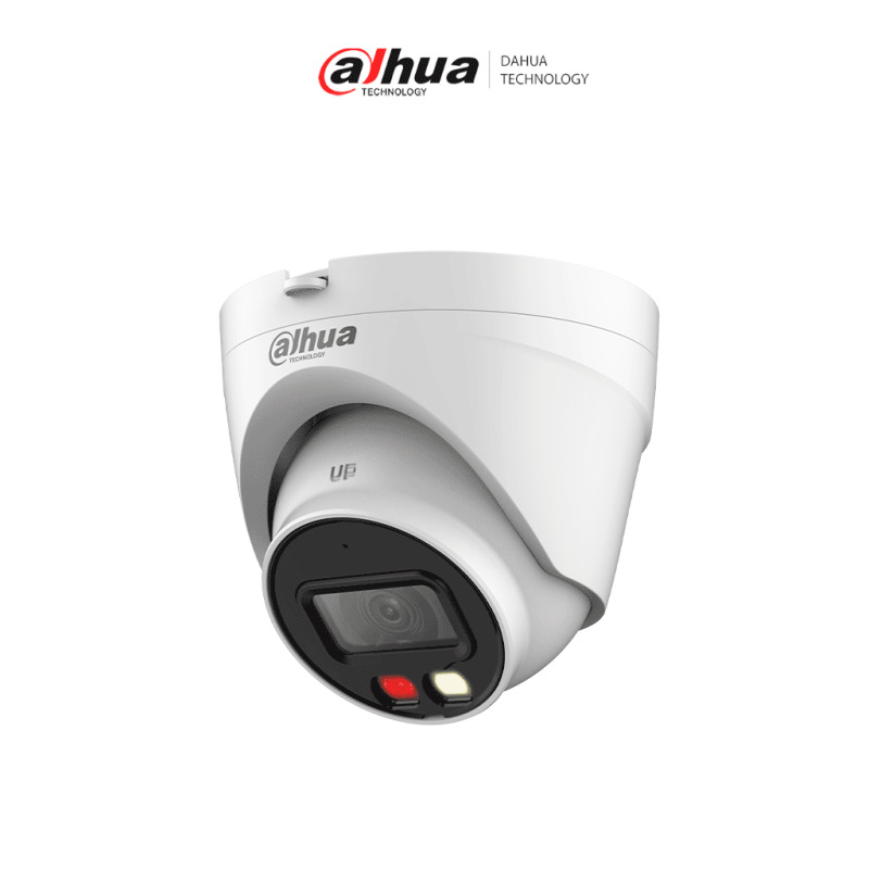 DAHUA DH-IPC-HDW1239VP-A-IL-0280B- Cámara IP Domo de 2MP / Iluminador dual/ Detección humana/  SMD/ Micrófono incorporado/ Lente 2.8 mm/  Led 30m/ IR 30m/ IP67/ PoE/#LoNuevo