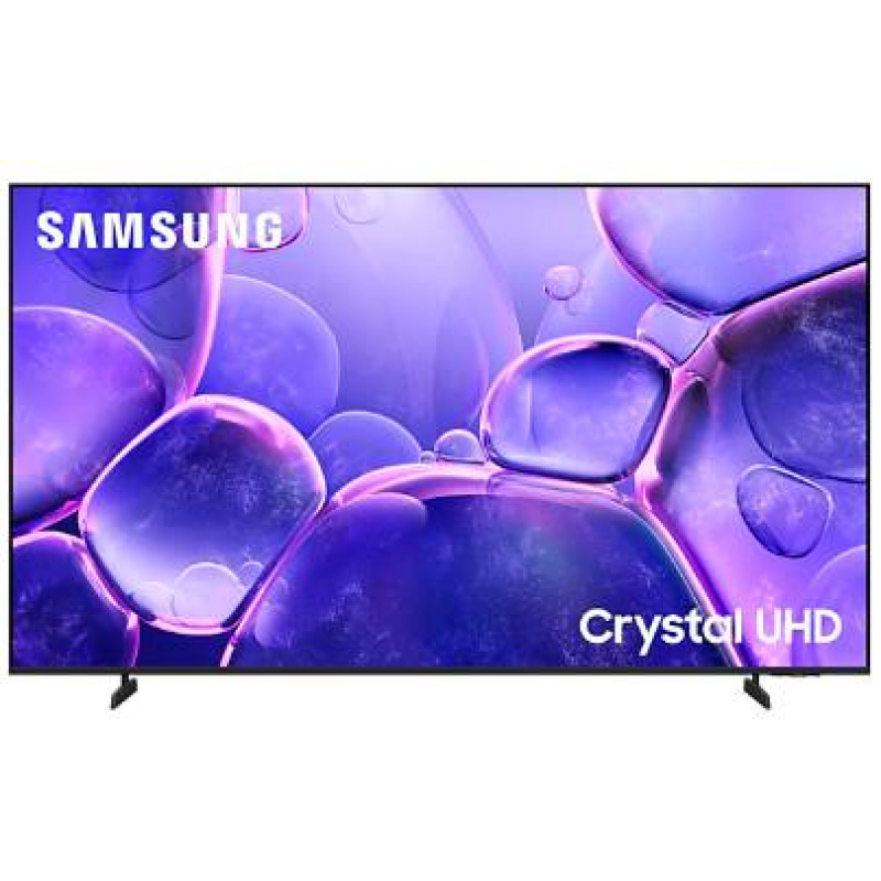 TELEVISION LED SAMSUNG 65 SMART TV SERIE CRYSTAL U8000, UHD 4K 3,840 X 2,160, 3 HDMI, 1 USB, WIFI, BT5.3, AIRPLAY, 60HZ