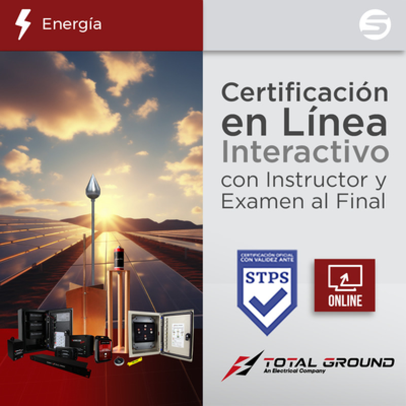 Certificación Virtual en Sistemas de Proteccion para Instalaciones Fotovoltaicas Válida Ante Secretaría del Trabajo