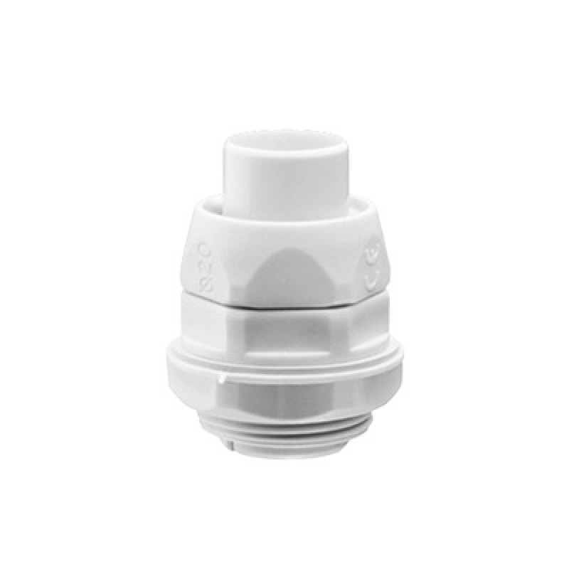 Conector Racor de tubería flexible a caja PVC AutoExtinguible de 50 mm IP55