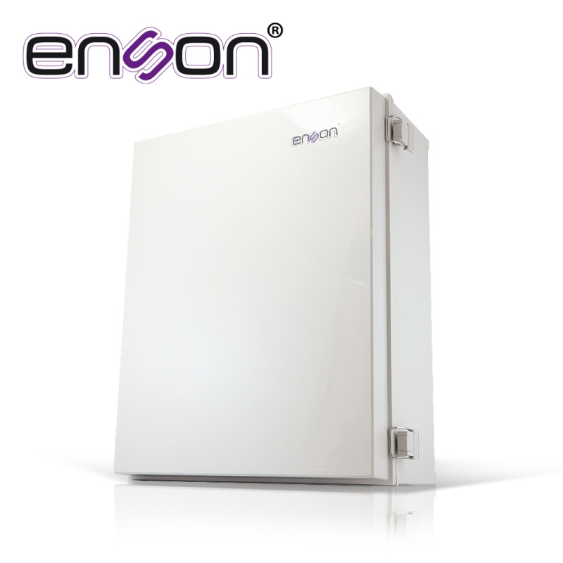 GABINETE TIPO NEMA ENSON ENS-PCE4050 DE POLYESTER 500X400X200MM IP66 / NEMA4 IDEAL PARA INSTALACION Y RESGUARDO DE EQUIPOS ELECTRONICOS EN INTEMPERIE