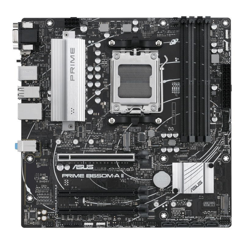 MB ASUS B650 AMD S-AM5 9A GEN /4X DDR5 5200 /HDMI /DP /VGA /4X USB 3.2 /MICRO ATX /GAMA MEDIA