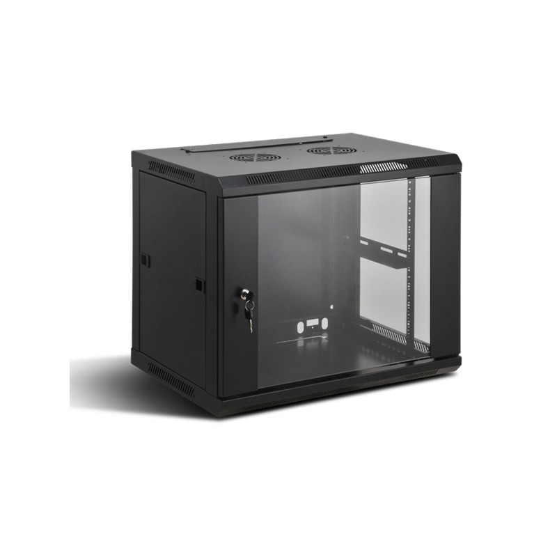 SAXXON SA640601 - Gabinete de pared / 6 UR / Fijo / Capacidad de carga de 60  Kg / Ancho 600 mm x profundidad 450 mm x alto 370 mm / #Gabinete