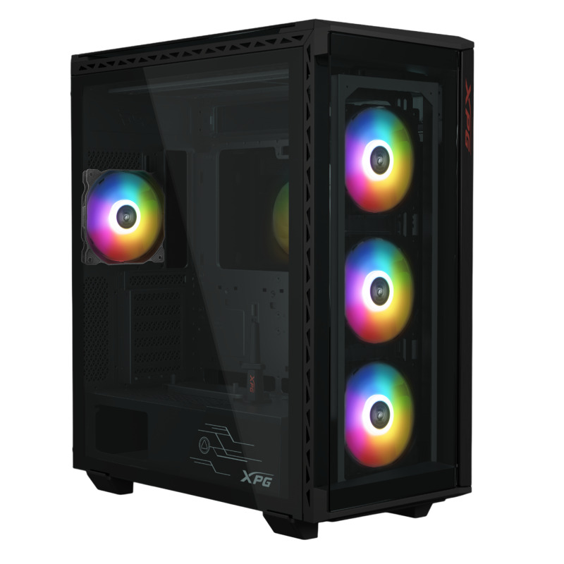 Gabinete XPG BATTLECRUISERIIPST-BKCWW Negro 4xFan 120mm ARGB ATX Micro-ATX Mini-ITX 550 x 225 x 506 mm