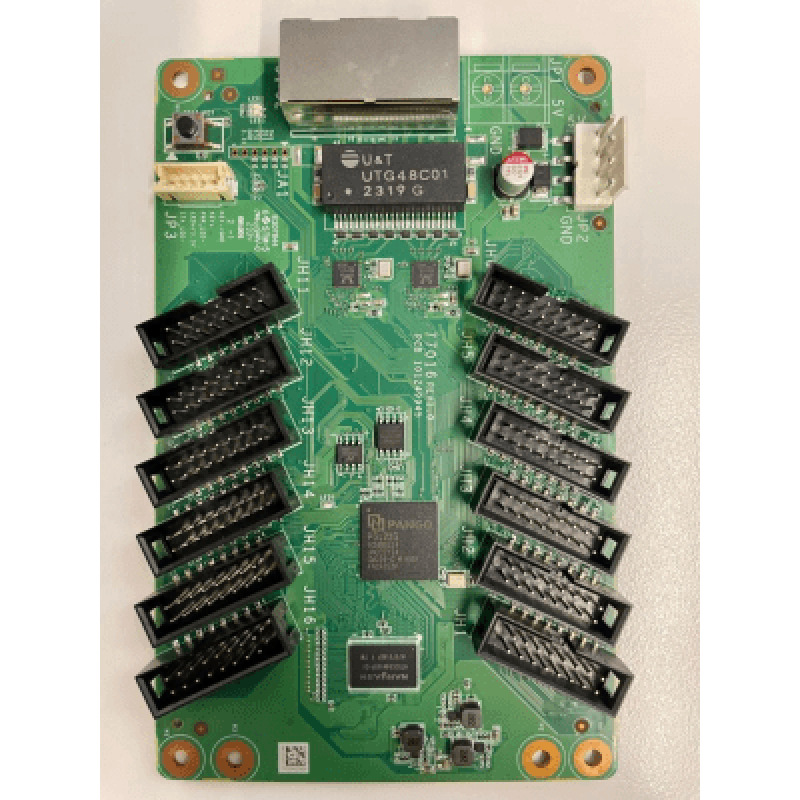 Tarjeta Receptora / 12 puertos /  Compatibles con Módulos Hikvision serie DSD41Qxxx
