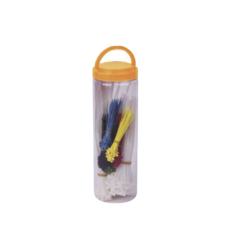 Kit de 1000 Cinchos Plásticos de 4 Diferentes Medidas y Colores