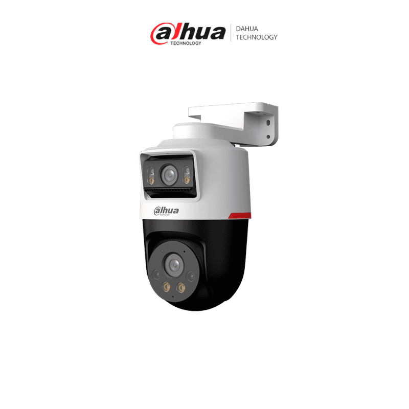 DAHUA DH-IPC-PTS2249B-E2-S-PV-PRO Cámara IP PT  dual de 2MP + 2MP/ Lente 3.6/ WizColor/ SMD Plus/ Protección perimetral/ Hasta 30 m/ Iluminador dual inteligente/ Audio bidireccional/ Disuasión activa de luz y sonido/ Ranura micro SD/ PoE/ IP66/ #LoNuevo