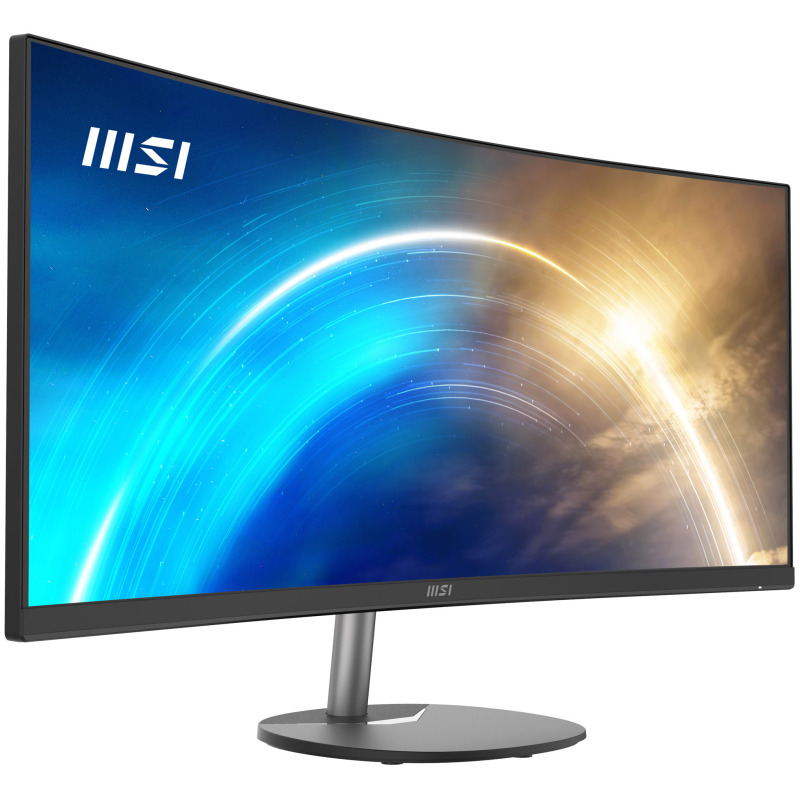 MONITOR LED MSI 34" (PRO MP341CQ) 3440X1440, CURVO, 100HZ, 4MS, 2*HDMI, 1* DP, NEGRO