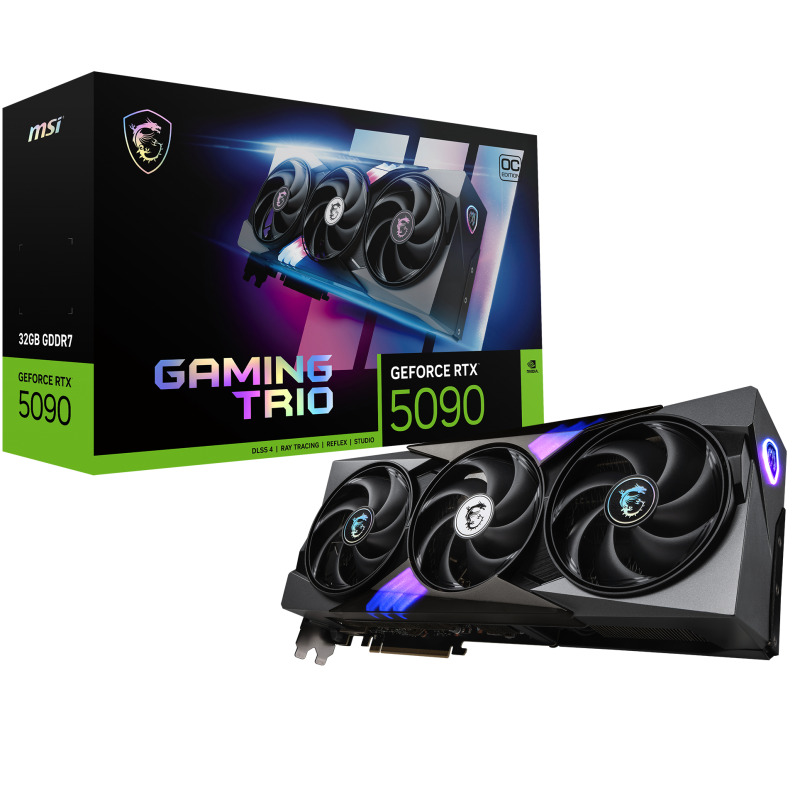 GPU MSI GEFORCE RTX 5090 32G GAMING TRIO OC