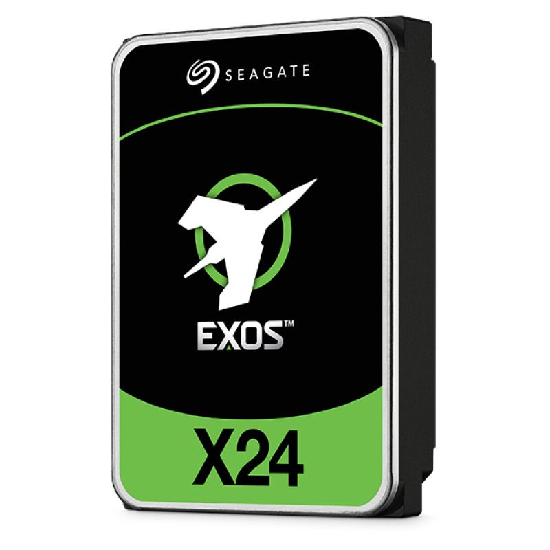 DISCO DURO INTERNO SEAGATE EXOS X24 24TB 3.5 ESCRITORIO SATA3 6GB/S 512MB 7200RPM 24X7 HOTPLUG NAS-NVR-SERVER-DATACENTER