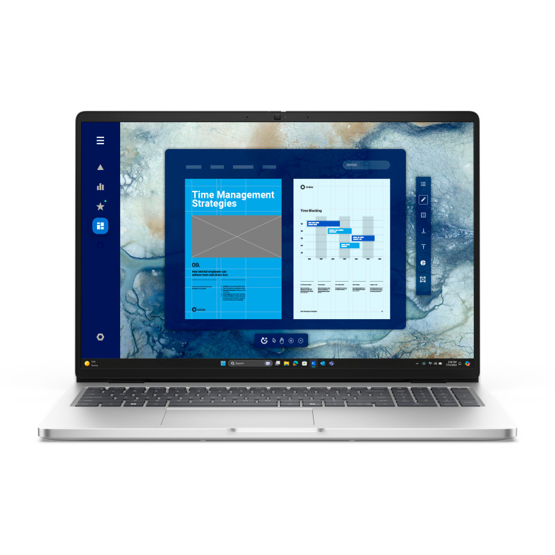 LAPTOP DELL PRO 16 | INTEL CORE ULTRA 7 255U | 16 GB | 512 GB SSD | 16 FHD | WIN11 PRO | 3 AÑO DE GARANTIA | SILVER | XF5PC