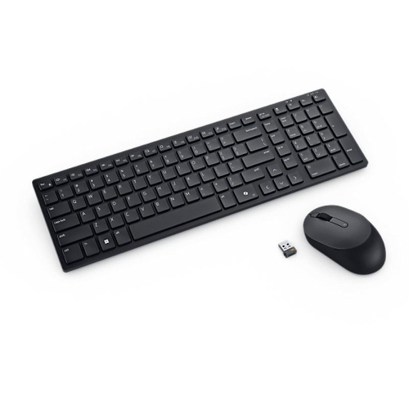 TECLADO Y MOUSE DELL PRO KM555 COMPACTOS Y SILENCIOSOS ESPAÑOL | 580-BBRT