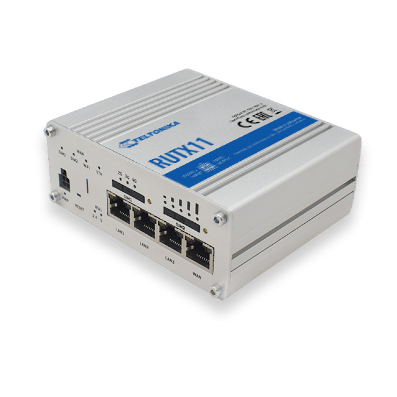 Router LTE 45G Cat6 Profesional 4 Puertos Gigabit Doble SIM USB WiFi 80211ac GNSS