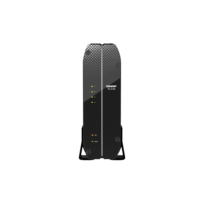 QNAP TS-410E NAS Tower Intel® Celeron® J6412 8 GB 0 TB QNAP QTS Negro