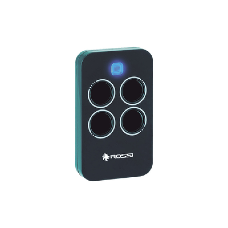 Control Remoto de Cuatro Canales Para Motores Rossi / Frecuencia de 433 Mhz