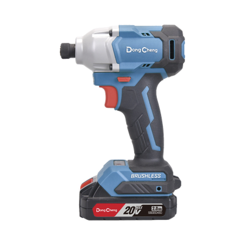 Atornillador de Impacto de 1/4 in sin escobillas de 20V incluye Batería de 20 Ah y Maletín