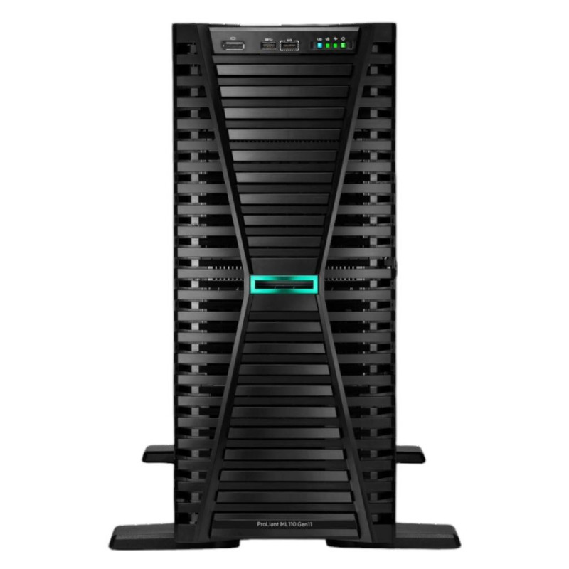 ML110 G11 4LFF 3408U(8c/1.8GHz/125w) 1x32G 1GbE SATA VROC 2x4TB 1x500W