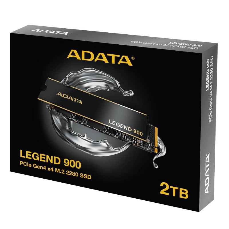 SSD M.2 2280 NVMe/PCIe 2TB Adata Legend 900 disipador negro SLEG-900-2TCS