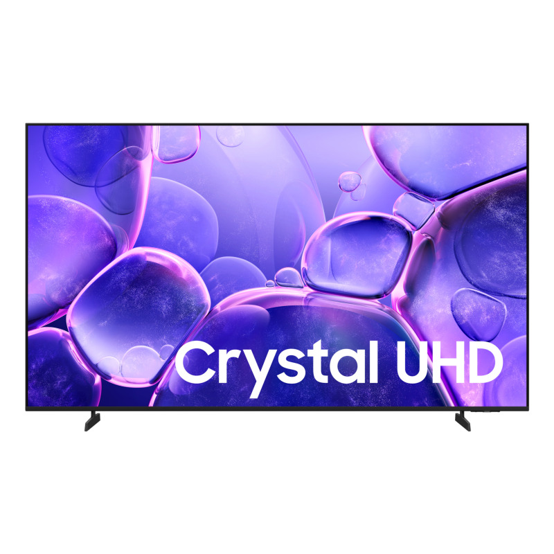 TELEVISION LED SAMSUNG 85 SMART TV SERIE CRYSTAL U8000, UHD 4K 3,840 X 2,160, 3 HDMI, 1 USB, WIFI, BT5.3, AIRPLAY, 60HZ