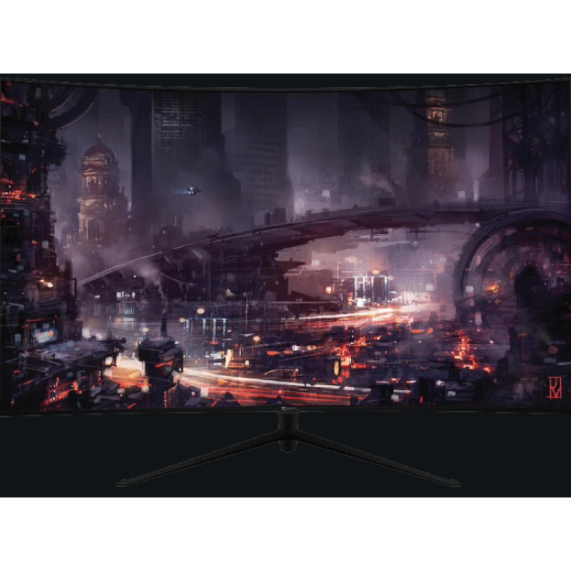 XZEAL XZMX015B monitor de computadora 60.5 cm (23.8") 1920 x 1080 Pixeles Full HD LCD Negro