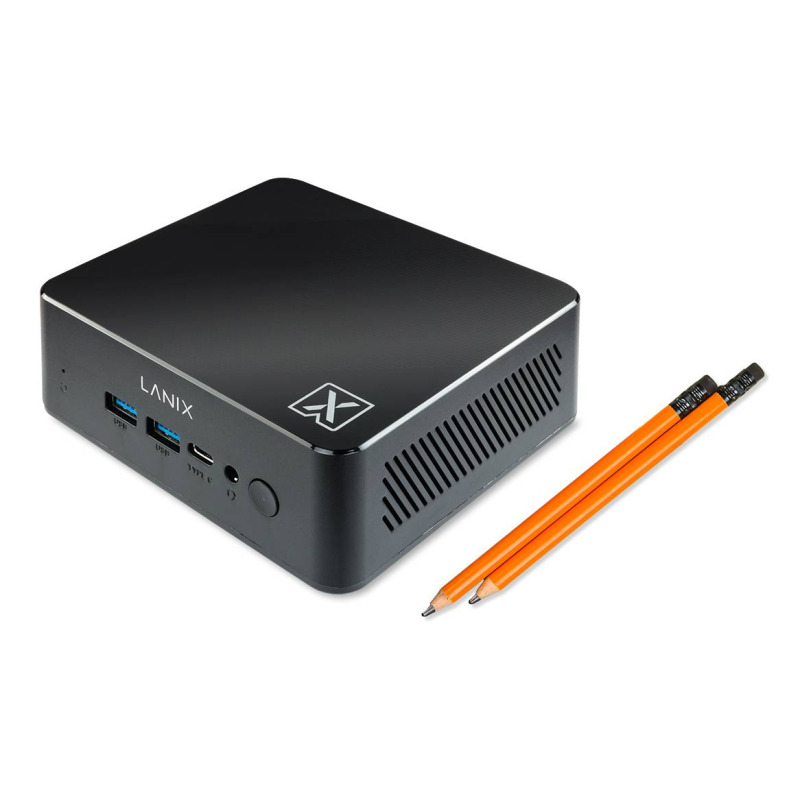Mini PC LANIX TITAN MINI / AMD Ryzen 5 3500U, Dual Core, Hasta 2.6 GHz, 3.5GHZ / Memoria RAM: 8 GB DDR4, Tecnología DDR4, Velocidad 2400 Mhz, Soporte maximo 32GB/  Almacenamiento: 512 GB SSD M.2. Bluetooth -NCLUYE TECLADO Y MOUESE USB.-WINDOWS 11 PROFESIONAL