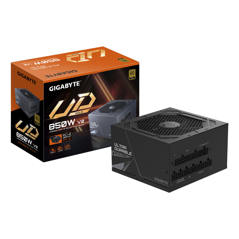 FUENTE DE PODER GIGABYTE (GP-UD1000GM-PG5) 1000W,MODULAR, ULTRA DURABLE, 80 PLUS GOLD