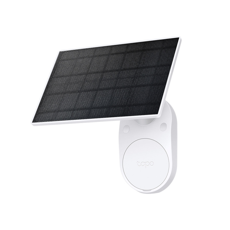 Tapo A201 Panel solar Energía Solar, Utiliza energía solar gratuita y limpia para proporcionar un suministro de energía constante para tus cámaras Tapo alimentadas por batería, Instalación Sencilla.