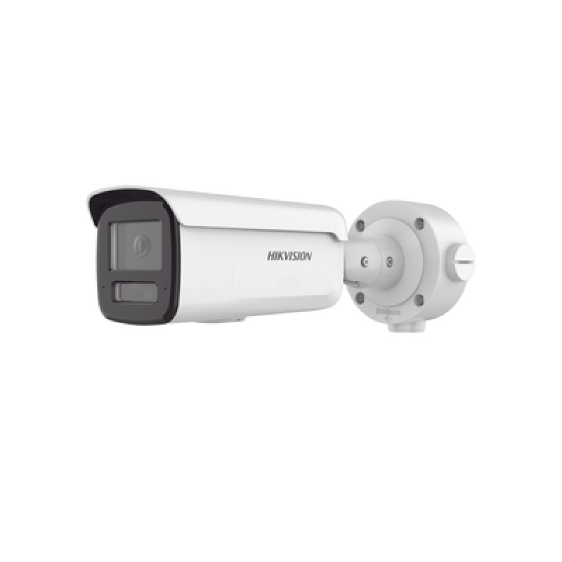 Bala IP 8 Megapixel / Lente 4 mm / Dual Light 60 mts IR  60 mts Luz Blanca  / Darkfighter S / Exterior IP67  / WDR 130 dB / 4 Analíticos AcuSense Deteccion Facial Conteo de Personas por Cruce y Zona