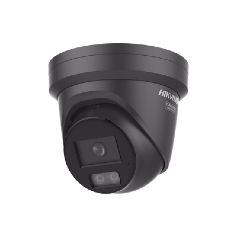 Dual Light  ColorVu 30  HikAI Turret IP 4 Megapixel / Lente 28 mm / 30 mts IR  Luz Blanca / 2 Microfonos Integrados / Exterior IP67 / WDR 130 dB / ACUSENSE 30 / Metal / NEMA 4X / ACUSEARCH