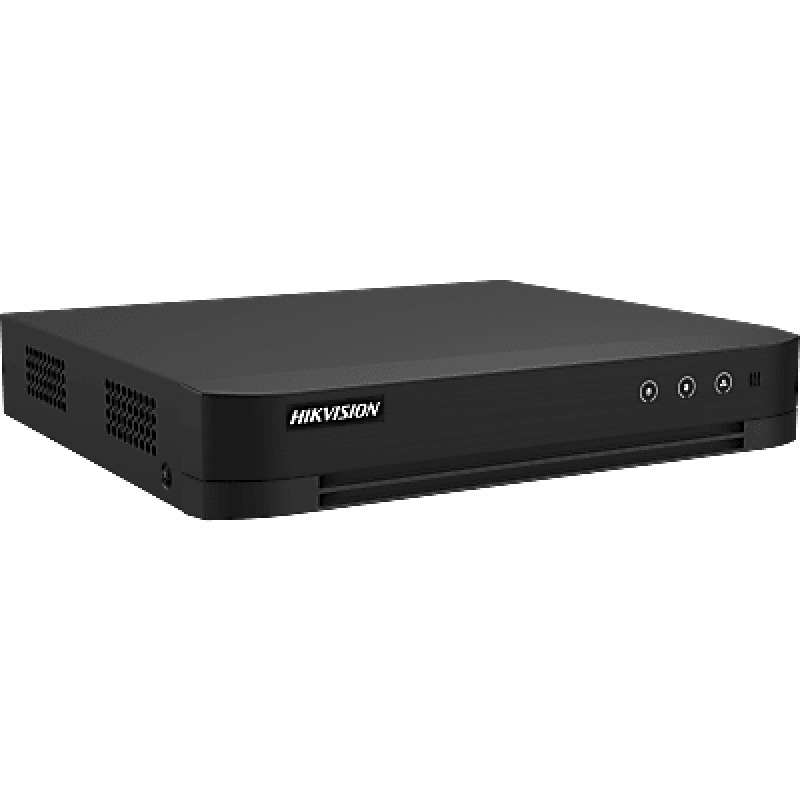 DVR 4 Canales TURBOHD  4 Canales IP / 8 Megapixel 4K / Audio Bidireccional / ACUSENSE / 1 Bahía de Disco Duro / Salida de Video en Full HD / H265