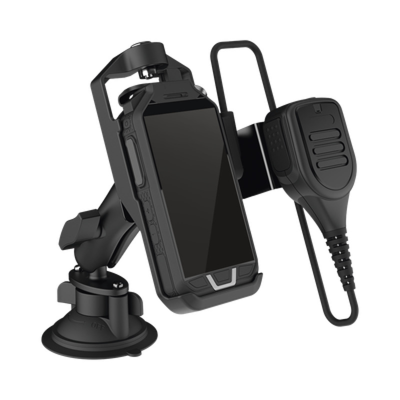 Base para Vehículo Compatible con RugGear RG725 y RG750 Incluye Puerto de Carga