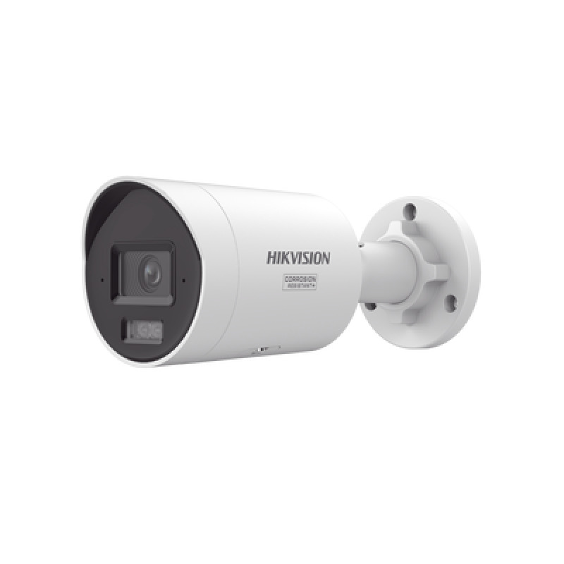 Dual Light  ColorVu 30  HikAI Bala IP 4 Megapixel / Lente 28 mm / 40 mts IR  Luz Blanca / 2 Microfonos Integrados / Exterior IP67 / Estrobo Azul y Rojo /  WDR 130 dB / ACUSENSE 30 / Metal / NEMA 4X / ACUSEARCH