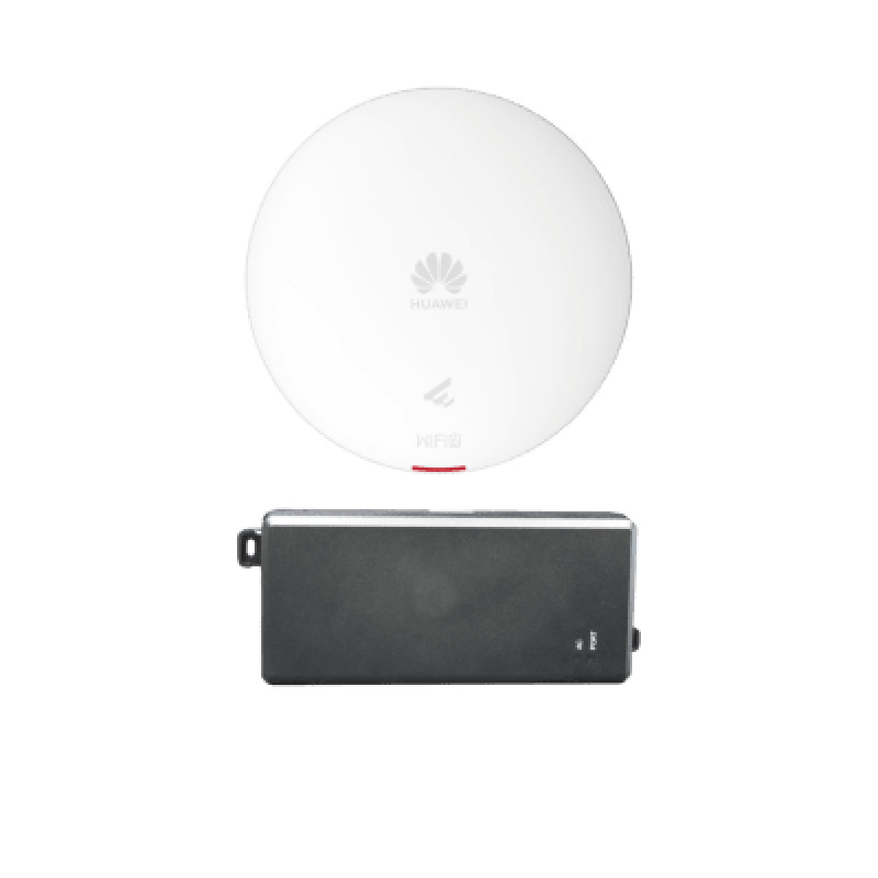 Kit Demo de Punto de Acceso eKit WiFi 6 / 1775 Gbps / Doble banda / Smart Antenna / Seguridad WPA3 / Sin licenciamiento / Con Inyector PoE