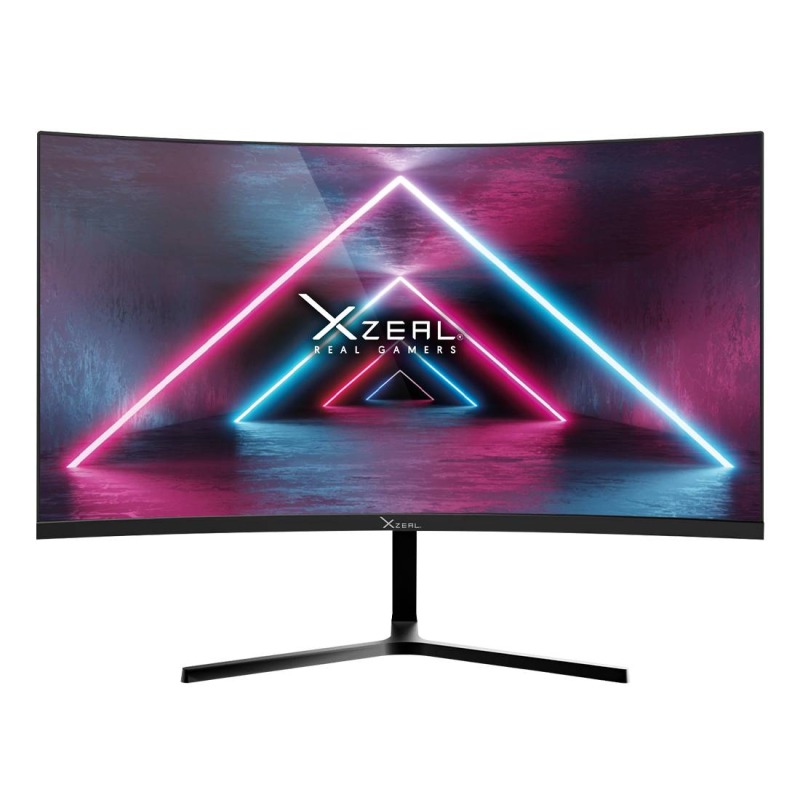 MONITOR LED XZEAL 23.8" (XSPMG07B) 1920*1080, XST-570-1, CURVO, LED, FHD, 100HZ, 5MS, VGA, HDMI, NEGRO