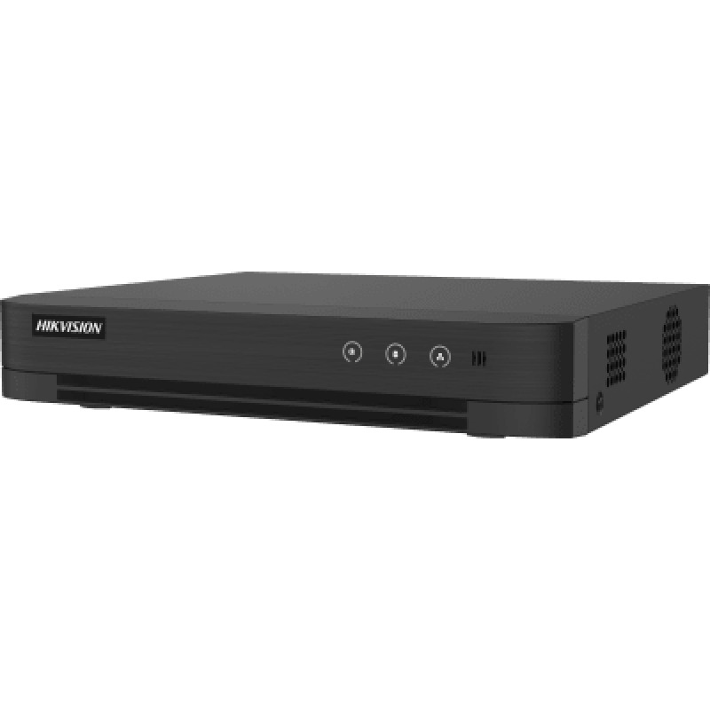 DVR 4 Canales TURBOHD  2 Canales IP / 5 Megapixel Lite  3K Lite / Audio de Dos Vías por Coaxitron / Reconocimiento Facial / ACUSENSE Evista falsas alarmas / 1 Bahía de Disco Duro / Salida de Video en Full HD