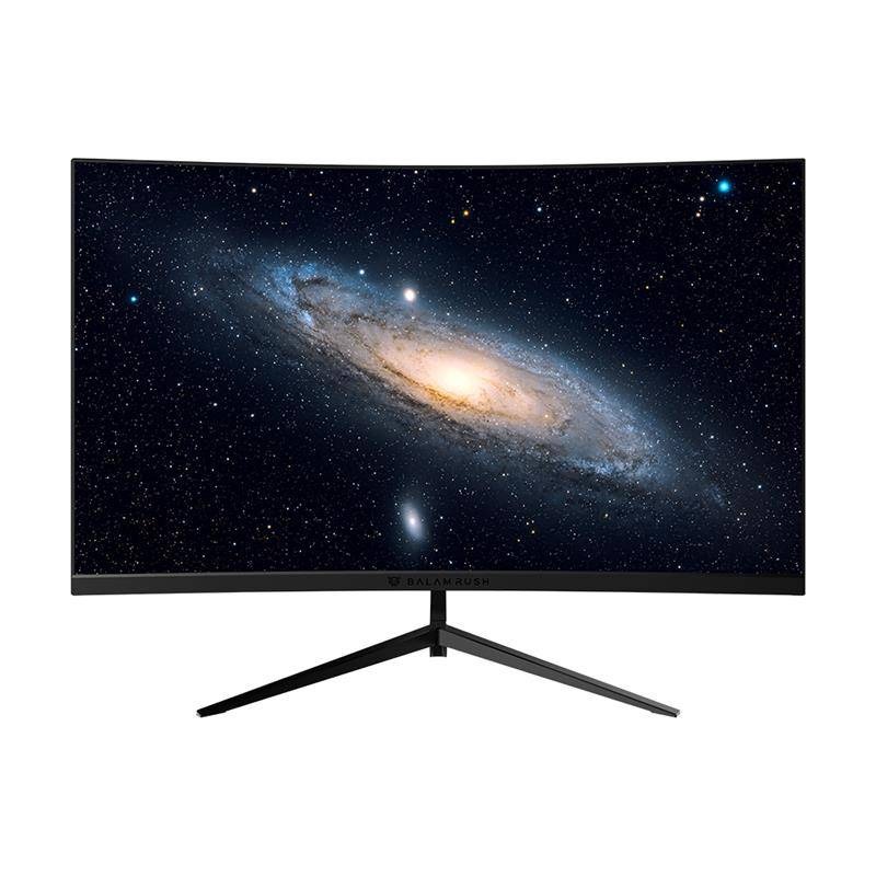 MONITOR GAMER BALAM RUSH ANDROMEDA MAG27Y / CURVO / 27 PULG / VA / FULL HD / 180 HZ / 1 MS / R1800 / VESA 100 / RGB / OVERCLOCK 200 HZ / FREESYNC / FLICKER FREE / LOW BLUE LIGHT / NEGRO / BR-942980
