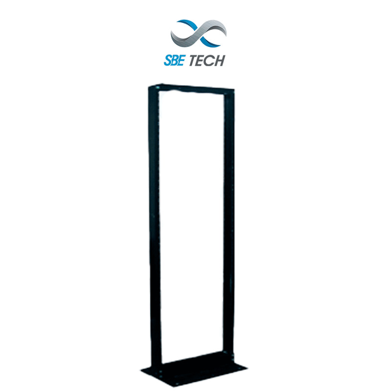 SBE TECH SBE-RR719/45UR - Rack de acero de 7 FT de altura/ 45 UR / 19" de ancho / Color Negro / Sobre pedido
