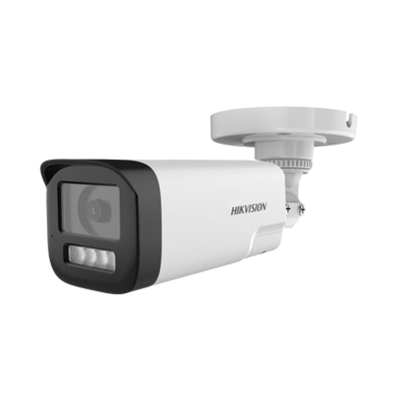 Audio Bidireccional  Dual Light  ColorVu Bala TURBOHD 4K 8 Megapixel / Lente 36 mm / 80 mts IR EXIR  80 mts Luz Blanca / Micrófono y Bocina Integrado / Exterior IP67 / Metal / dWDR