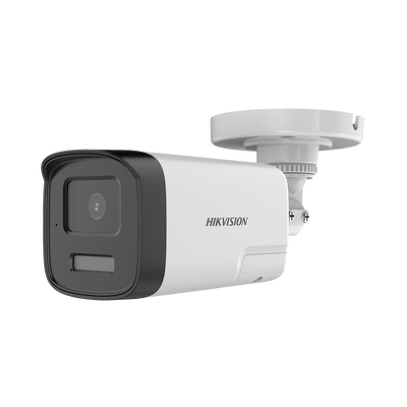 Audio Bidireccional  Dual Light  ColorVu Bala TURBOHD 4K 8 Megapixel / Lente 28 mm / 40 mts IR EXIR  40 mts Luz Blanca / Micrófono y Bocina Integrado / Exterior IP67 / Metal / dWDR