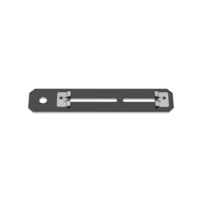 Soporte de Montaje a Techo para Canaletas FiberRunner 4X4 o 6x4 Uso con Varilla Roscada de 05 in Color Negro