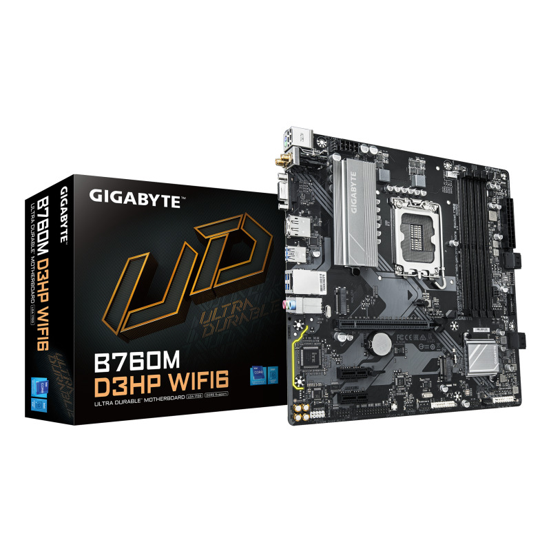 Motherboards GIGABYTE B760M D3HP WIFI6