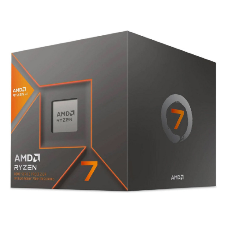 PROCESADOR AMD (100-100001236SBX) RYZEN 7 8700G W S-AM5 8 CORE 4.2 GHZ 65W C/GRAFICOS C/FAN HEATSINK