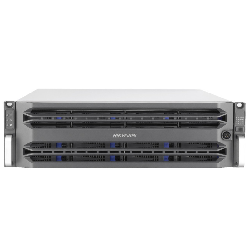 Servidor de Almacenamiento en Red / Soporta 16 Discos Duros Incluye 16 Discos de 8 TB / Soporta Hasta 320 Canales IP / Controlador Simple